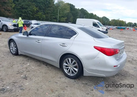 2014 Infiniti Q50 Premium из США, поврежденный, VIN JN1BV7AP8EM677511